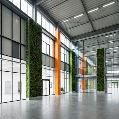 Sustainable palm kernel processing facility, eco-friendly practices